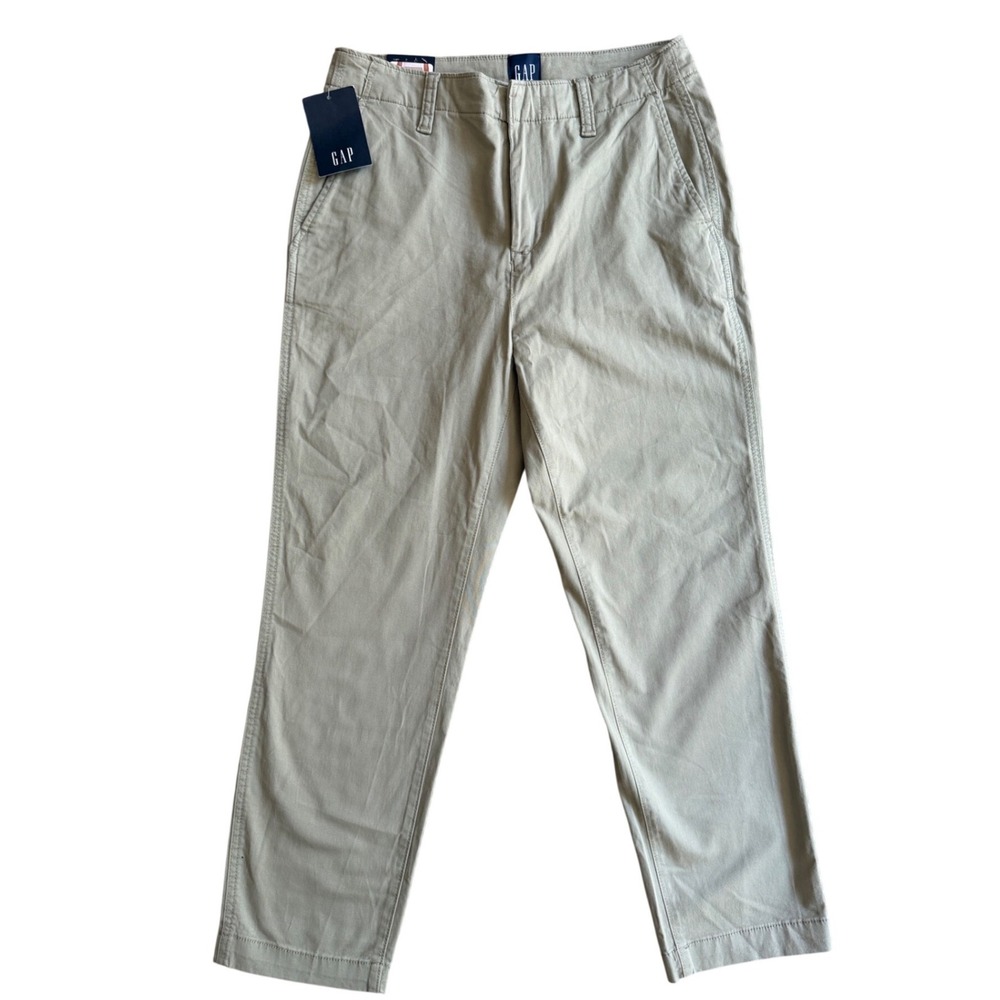 Gap Slim Ankle Pants Womens 6‎ Sage Green Khaki Chino Trousers New With Tags